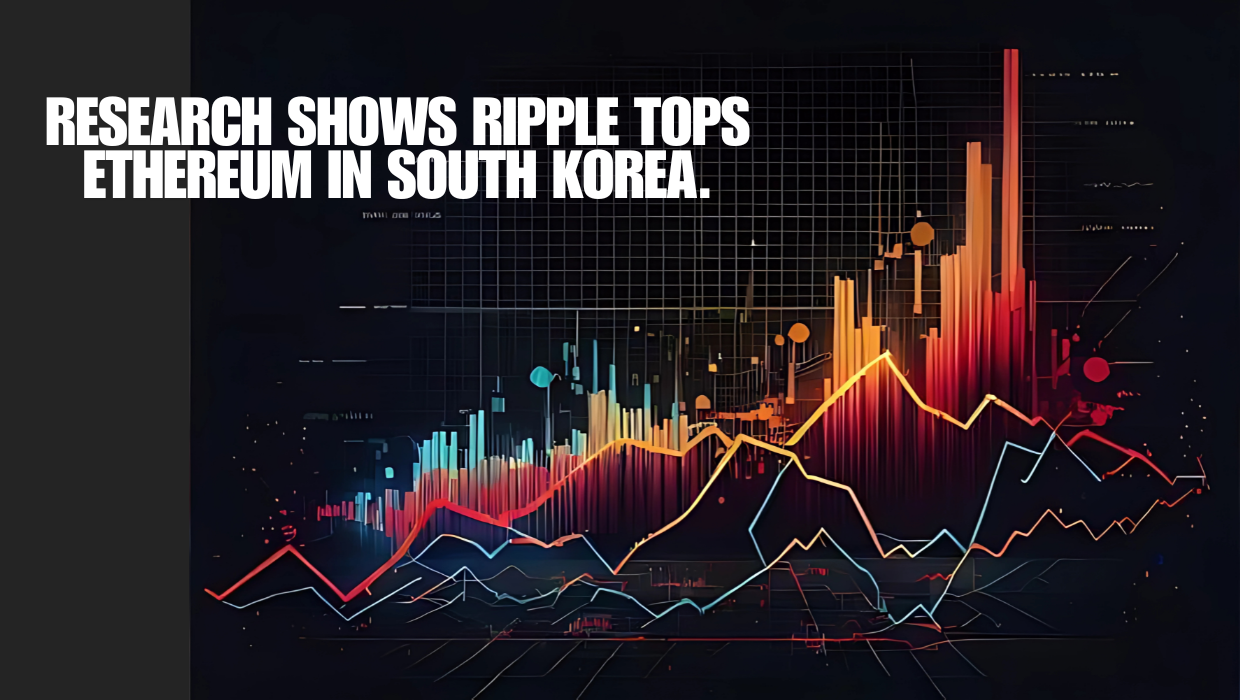 Research shows Ripple tops Ethereum in South Korea.